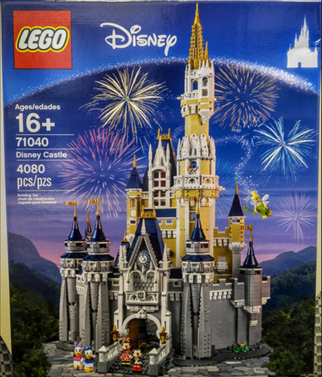 lego disney cinderella castle