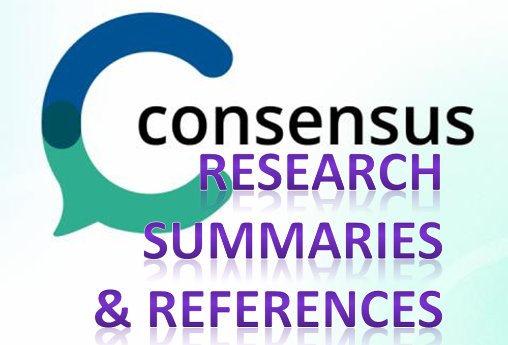consensus app research assistant ai science article summarizer