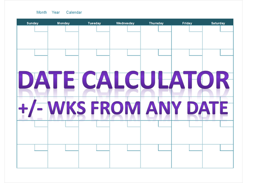 date calendar calculator
