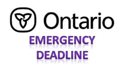 ontario covid19 state of emergency deadline