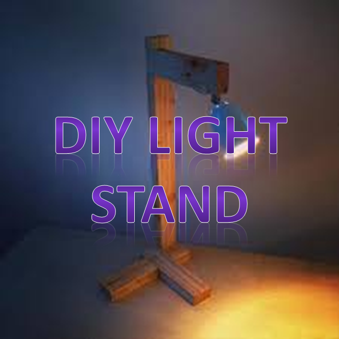 diy light stand