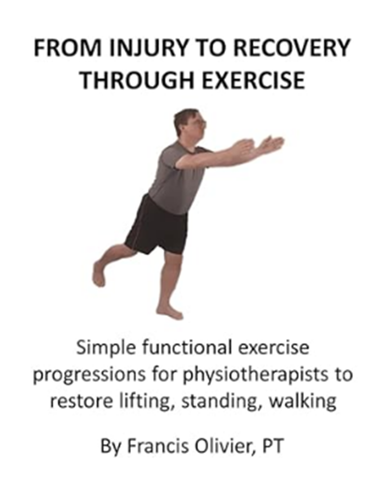 FROM INJURY TO RECOVERY THROUGH EXERCISE: Simple functional exercise progressions for physiotherapists to restore lifting, standing, walking by Francis Olivier