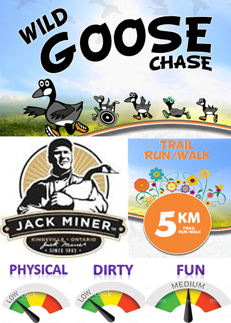 jack miner goose chase 5k trail walk run