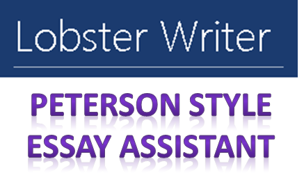lobster writer free jordan peterson essay assistant