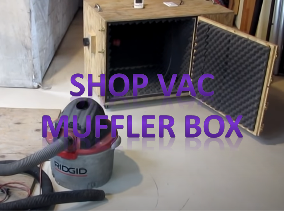 shop vac muffler box