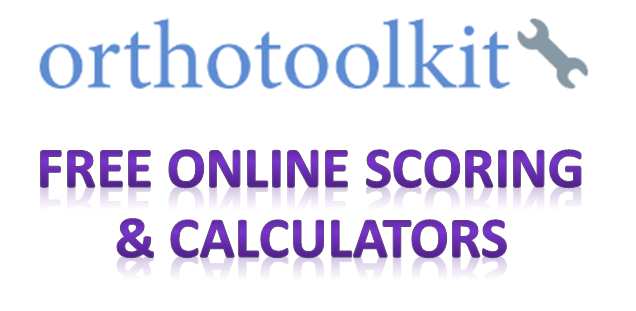 orthotoolkit ortho scores calculators online