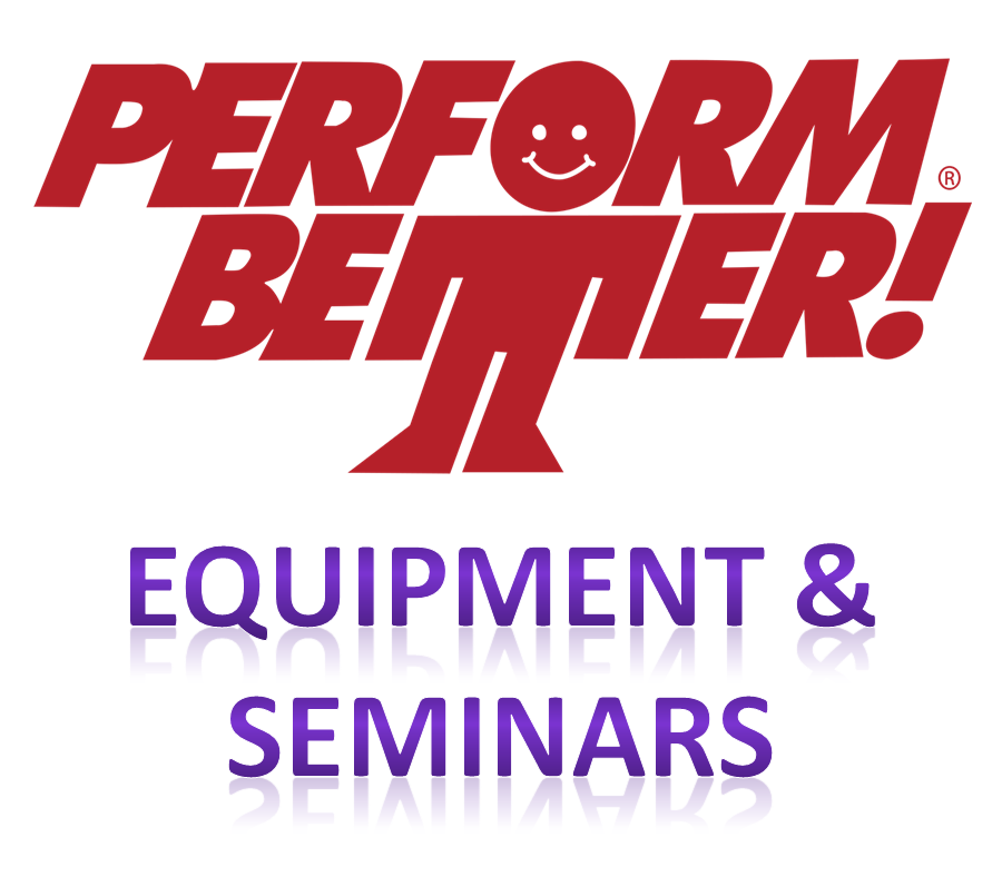perform better equipment seminars therapy products