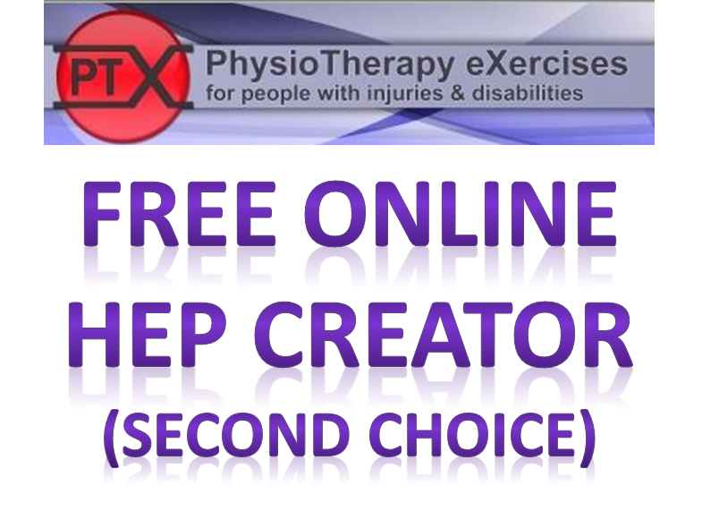 free home physiotherapy exercise program creator