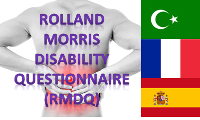rolland morris back pain disability questionnarire
