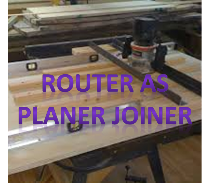 router as planer jointer joiner surfacing jig