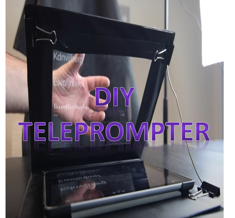 diy teleprompter